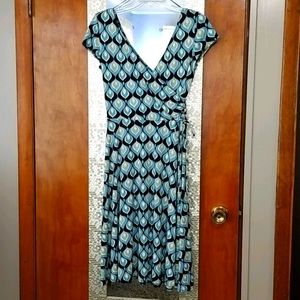 Dressbarn wrap dress.